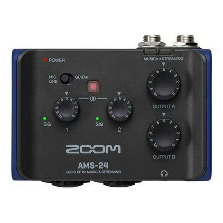 UPC: 0884354025953 | Zoom AMS-24 2×4 USB-C Audio Interface