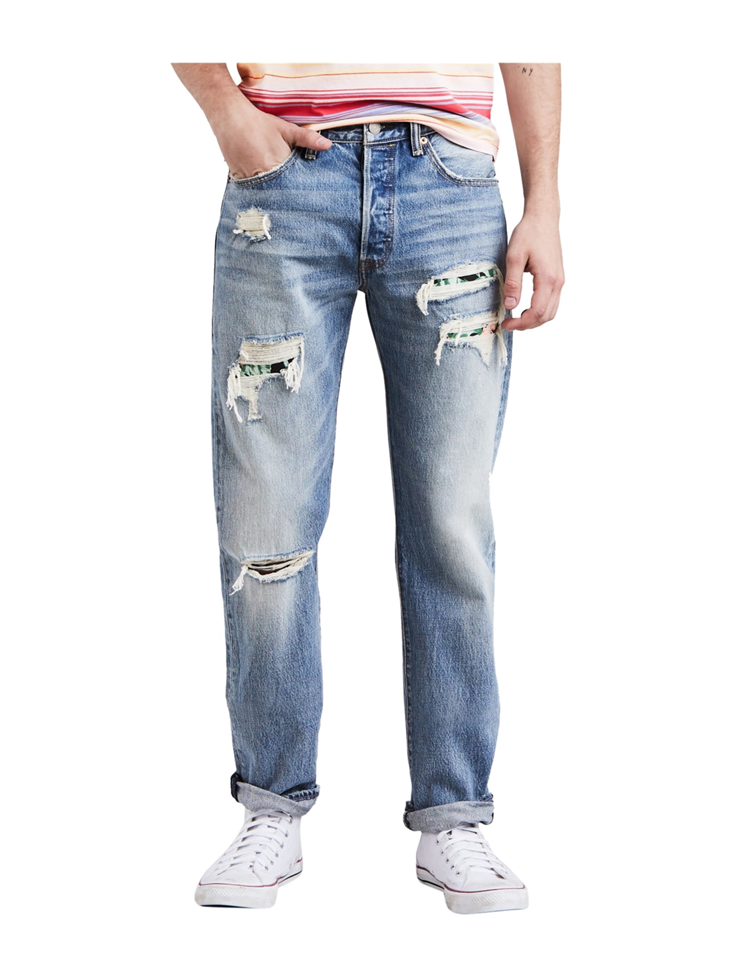 Levi's Mens 501 Pieced Straight Leg Jeans hawaiian 44x32 | Walmart Canada