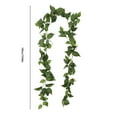thumbnail image 3 of Floleo Clearance Artificial Vines Ivy Garland, 70" Fake Vine with Silk Green Leaves Faux Hanging Plants Greenery Decoration for Bedroom Home Wall Party, Wedding Arch Apartment Room Decor (Ivy), 3 of 6