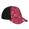 thumbnail image 3 of Fotbe Pink Glitter Baseball Cap, Pink Glitter Print Dad Hat,Outdoor Hat,Adjustable Sports Cap, Perfect For Activities, 3 of 9