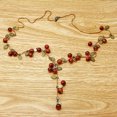 thumbnail image 2 of Femmes Collier Choker Belles Cerises Couleur Rouge Collier Pendentif Bijoux Accessoires, 2 of 7