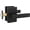 Black1, variant on Door Handles Privacy Door Levers, Heavy Duty Zinc Alloy Gold Interior Door Handles for Bedroom Bathroom (1 Pack)