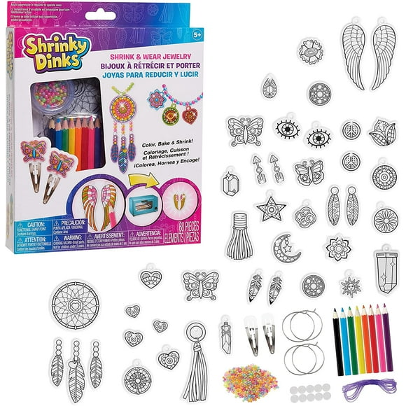 Set de actividades de arte y artesanía Just Play Shrinky Dinks Jewelry