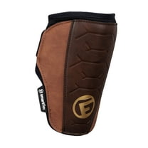 G-Form Heritage Baseball Elbow Guard - Baseball Elbow Guard & Pad with Adjustable Straps - Brown, Adult L/XL