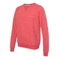 thumbnail image 2 of JERZEES Snow Heather French Terry Crewneck Sweatshirt Size up to 3XL, 2 of 5
