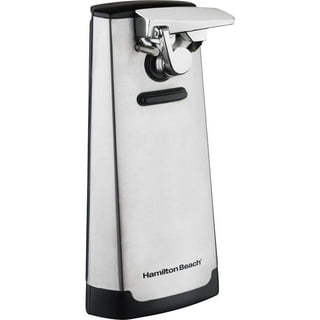 Brentwood J-30b Tall Electric Can Opener with Knife Sharpener & Bottle Black