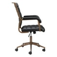 thumbnail image 4 of Chaise de Bureau Vintage Noire, 4 of 8