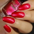 thumbnail image 6 of Whats Up Nails - Cherry-bration Nail Polish Metallic Red Lacquer Varnish Made in USA 12 Free Cruelty Free Vegan Clean, 6 of 7