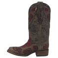 thumbnail image 2 of CORRAL Women's Teju Lizard Inlay Square Toe Cowgirl Boots A2619 8 BM US, 2 of 3