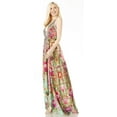 thumbnail image 3 of Sakkas Lizi 2 Women's Maxi High-Low Halter Handkerchief Dress Beach Party Vacation - 535 - One Size, 3 of 5