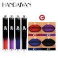 thumbnail image 3 of 4pcs Matte Lipstick Set Waterproof Sexy Green Purple Black Lip Gloss Shiny Lip Tint Halloween Lip Makeup Tool Korean Cosmetics, 3 of 5