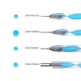 thumbnail image 4 of JUYA Quilling Slotted Tools with Stainless Steel Head (4-pc Set, Blue), 4 of 4