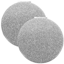 WHAMVOX  2 Pcs Glitter Vanity Mirror Jewelry Store Living Room Travel