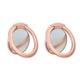 thumbnail image 1 of Soporte para teléfono anillo Unique Bargains 2uds Rosa Oro, 1 of 7