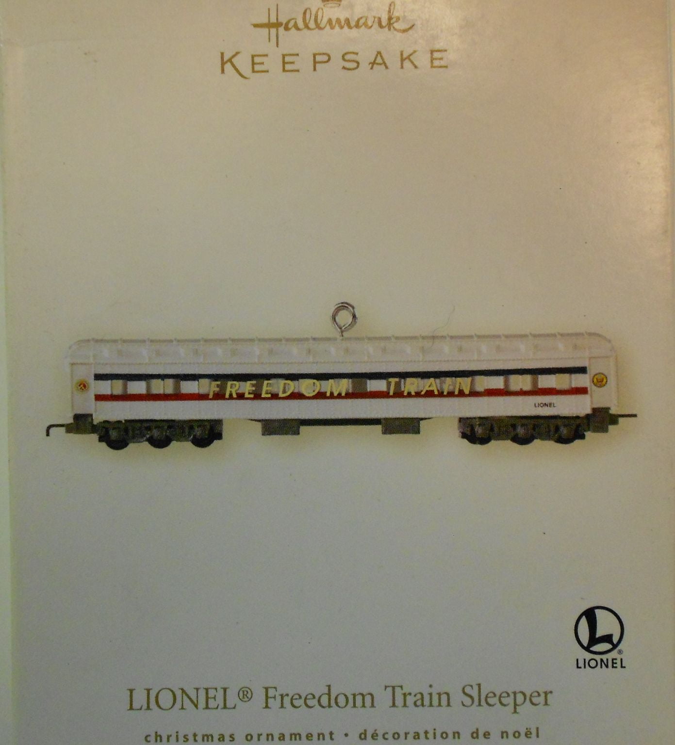 2007 HALLMARK LIONEL FREEDOM TRAIN COMPLETE SET OF 3