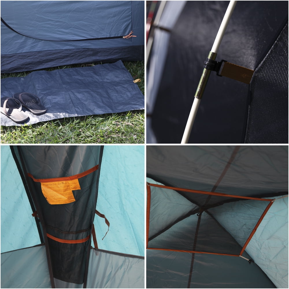 NTK Arizona GT 9 to 10 Person 17.4 by 8 Foot Sport Camping Tent 100% Waterproof 2500mm