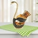 thumbnail image 3 of Organizador de cubiertos para almacenamiento de cubiertos, estante para exhibición de cubiertos, cucharas de café, cisne Negro, 3 of 9