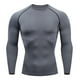 thumbnail image 1 of Camiseta de compresión para correr para hombre, camisetas deportivas de manga larga ajustadas para Fitness, camisetas para correr, ropa deportiva para gimnasio, ajuste seco Rashgard, 1 of 4