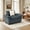 Blue-Chenille, variant on Sophia&William U-Shaped Modular Sectional Sofa Sets for Living Room, Oversized 5-Seat Chenille Cloud Couch Sofa with 3 Throw Pillows & 2 Ottomans, Blue