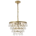 thumbnail image 2 of Living District LD5016D17BR Kora 5 Light Brass Ceiling Pendant, 2 of 4