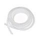 thumbnail image 1 of Tubo Espiral Flexible Uxcell 8mmx10mm para Manejo de Cables 3 Metros de Longitud Blanco, 1 of 5