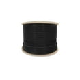thumbnail image 4 of Monoprice Cat6 Ethernet Bulk Cable - Network Internet Cord - Solid, 550Mhz, STP, CMR, Pure Bare Copper Wire, 23AWG, No Logo, 1000ft, Black, 4 of 6
