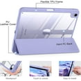 thumbnail image 7 of GEAK Compatible with Apple iPad Air 11 inch Case M3/M2, iPad Air 5th 4th Generation 10.9 inch Case Clear Back Cover with Pencil Holder, 7 of 7
