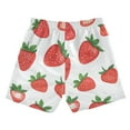 thumbnail image 7 of FORMRS Boys Swim Trunks Quick Dry Mesh Liner Boardshorts Sizes XS-XL, Strawberry, 7 of 7