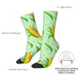thumbnail image 4 of Vsdgher Corn 7 Crew Socks for Men & Women, Breathable Casual Athletic Ankle Socks, 4 of 6