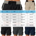 thumbnail image 3 of RYRJJ Women's Cargo Shorts Multi Pockets Casual Summer High Waisted Casual Shorts for Women Trendy Summer Outdoor Hiking Shorts(Khaki,XXL), 3 of 8