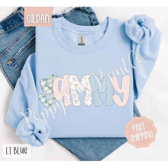 Floral Gammy Sweatshirt, Cute Spring Grandma Sweater, Coquette Gammy Crewneck, Spring Gammy Bow Sweatshirt, Mother's Day All Size S-5Xl