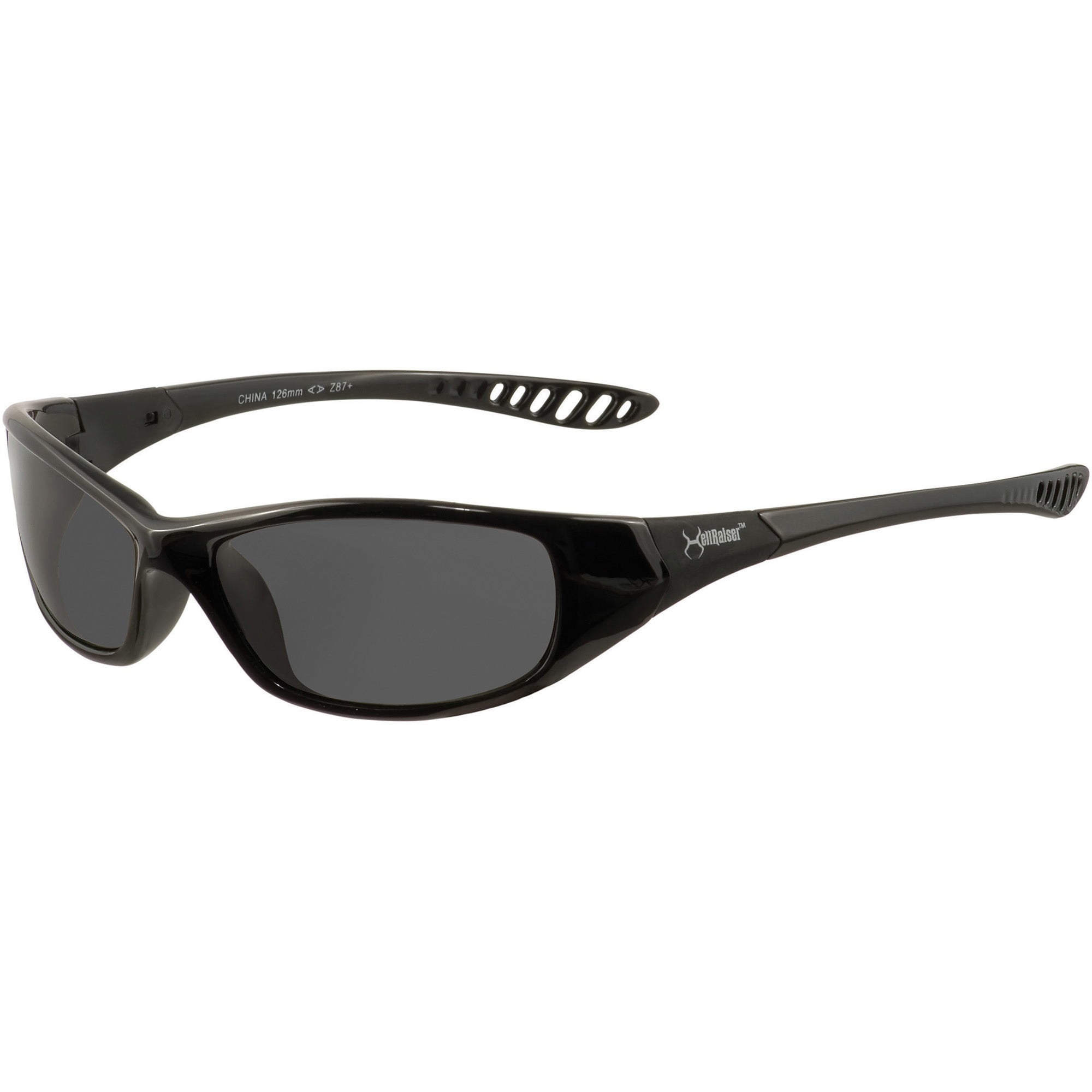 KleenGuard (formerly Jackson Safety) V40 Hellraiser Safety Glasses (25714), Smoke Lens with Black Frame, 12 Pairs per Case