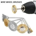 thumbnail image 2 of 42Pcs/Set Brass Copper Steel Wire Brush Polishing Wheels For Rotary Tools, 2 of 9