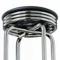 thumbnail image 5 of Winsome Wood Summit 2-Pc Swivel Seat Stool Set, Black & Chrome Finish, 5 of 7