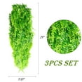 Artificial Plant Fake Greenery Hanging Plants Persian Rattan 29" Fake