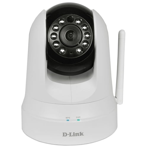 DLink DCS5020L Pan & Tilt WirelessN Day/Night Cloud Camera, White
