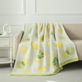 thumbnail image 1 of Mainstays Cozy Throw Lemon, 1 of 8