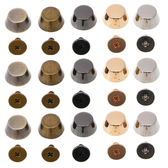 Phenofice 20Jgo Remaches Para Bolsos Con Base De Tornillo Perfectos Para Manualidades Y
