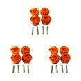 thumbnail image 4 of maskred 4pcs/set 5MM Aluminium Alliage Roue Adaptateur Support pour 1/10 AXIAL SCX10 Durable Aluminium Alliage Roue Adaptateur Orange 3Set, 4 of 6