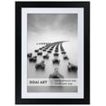 thumbnail image 1 of Marco de póster DOAI ART 60 x 90 cm negro para 50 x 75 cm con plexiglás, 1 of 7