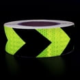 thumbnail image 5 of 1 Uds cinta reflectante de área señalización de marcado de seguridad (negro/amarillo 5cm x 25m), 5 of 5