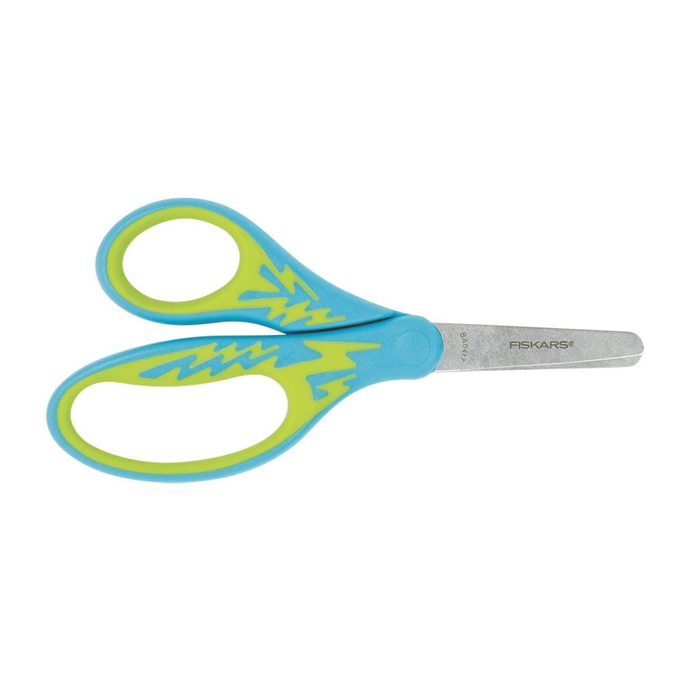 3 Pack of Fiskars Softgrip Blunt-tip Kids Scissors (Assorted Colors)
