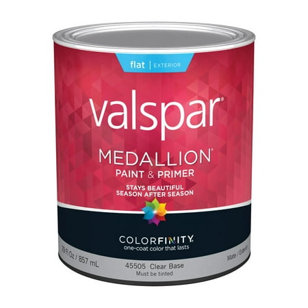 Valspar Ext Flat Clear Bs Paint