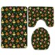 thumbnail image 1 of Juego de alfombras de baño de 3 piezas ABPHQTO Hongos del bosque lindos Alfombra de baño Cont-CHAPPLE-16444, 1 of 2