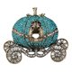 thumbnail image 2 of Broche Calabaza Carruaje Salvador Vintage Acción de Gracias Azul, 2 of 6
