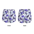 thumbnail image 3 of Salouo Butterflies Print Women's 2 in 1 Running Shorts Double-Layer Shorts Athletic Workout Gym Yoga Shorts Running Shorts for Women-Small, 3 of 7