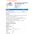thumbnail image 2 of Front Expansion Tank - Compatible with 2004 - 2005 GMC Envoy XUV, 2 of 2