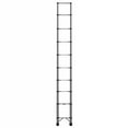 thumbnail image 5 of Thehsnt 12.5ft Telescoping Extension Ladder, Stainless Steel Folding Telescopic Ladder with Locking Mechanism, Multi-Purpose Collapsible Ladder for Home or RV Outdoor Work, Bearing 330lbs, 5 of 10