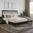 thumbnail image 1 of Becket King Wood Low Profile Platform Bed in Espresso, 1 of 13