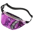thumbnail image 5 of harmtty Fashion Mermaid Sequins Women's Casual Single Shoulder Waist Bag Bum Pouch, 5 of 8
